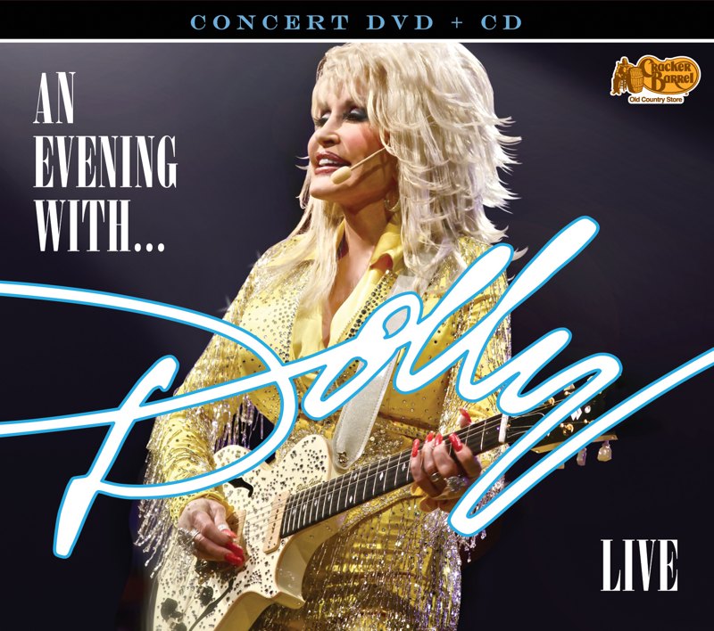 An Evening With... Dolly concert DVD and CD cover