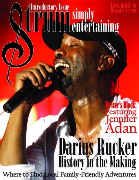 Strum Magazine Introductory Issue · Fall 2008 cover: Darius Rucker: History in the Making